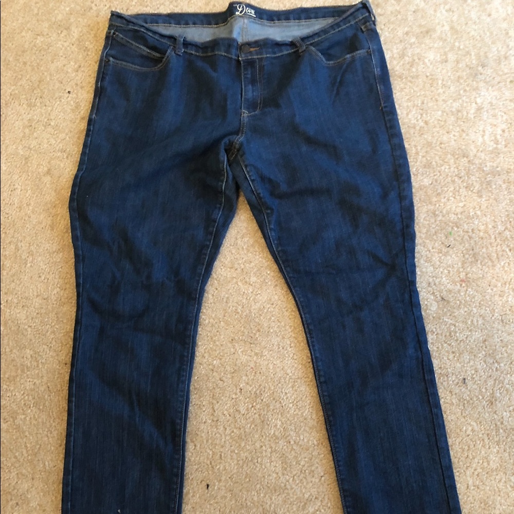 Size 20 straight leg jeans